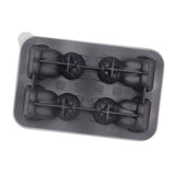 Maxbell Silicone Chilled Cube Tray Portable DIY Cube Making Tool for Tea Drink Juice black