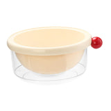 Maxbell Kitchen Strainer Colander Bowl Food Cooking Tool 2 in 1 Kitchen Colander Set White 24x10.5cm