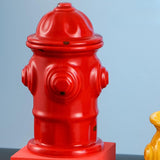 Maxbell Novelty Ceramic Mug Home Decoration with Handle Coffee Cup for Fireman Gifts Red