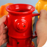 Maxbell Novelty Ceramic Mug Home Decoration with Handle Coffee Cup for Fireman Gifts Red