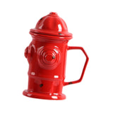 Maxbell Novelty Ceramic Mug Home Decoration with Handle Coffee Cup for Fireman Gifts Red