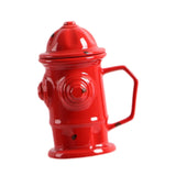 Maxbell Novelty Ceramic Mug Home Decoration with Handle Coffee Cup for Fireman Gifts Red
