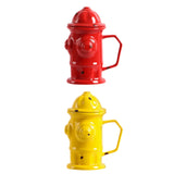 Maxbell Novelty Ceramic Mug Home Decoration with Handle Coffee Cup for Fireman Gifts Red