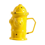 Maxbell Novelty Ceramic Mug Home Decoration with Handle Coffee Cup for Fireman Gifts Yellow