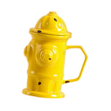 Maxbell Novelty Ceramic Mug Home Decoration with Handle Coffee Cup for Fireman Gifts Yellow