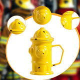 Maxbell Novelty Ceramic Mug Home Decoration with Handle Coffee Cup for Fireman Gifts Yellow