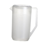 Maxbell Pitcher with Scale Portable Pitcher Beverage Jar for Party Restaurant Fridge 2400ml Clear