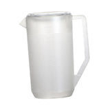 Maxbell Pitcher with Scale Portable Pitcher Beverage Jar for Party Restaurant Fridge 2400ml Clear