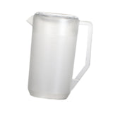 Maxbell Pitcher with Scale Portable Pitcher Beverage Jar for Party Restaurant Fridge 2400ml Clear
