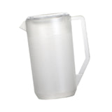 Maxbell Pitcher with Scale Portable Pitcher Beverage Jar for Party Restaurant Fridge 2400ml Clear