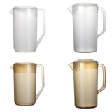 Maxbell Pitcher with Scale Portable Pitcher Beverage Jar for Party Restaurant Fridge 2400ml Clear