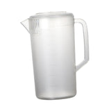 Maxbell Pitcher with Scale Portable Pitcher Beverage Jar for Party Restaurant Fridge 3500ml Clear