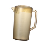 Maxbell Pitcher with Scale Portable Pitcher Beverage Jar for Party Restaurant Fridge 3500ml Brown