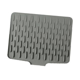 Maxbell Silicone Dish Drying Mat for Kitchen Counter Sturdy Fast Dry Dish Drying Pad L