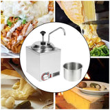Maxbell Electric Cheese Dispenser Stainless Steel for Commercial Nacho Cheese Peanut