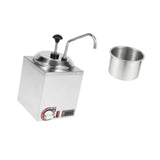 Maxbell Cheese Dispenser Large Capacity Sauce Warmer for Butter Nacho Cheese Kitchen