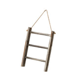 Maxbell Wood Towel Racks Hanging Ladder Hand Towel Rack for Farmhouse Hotel Bathroom coffee