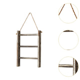 Maxbell Wood Towel Racks Hanging Ladder Hand Towel Rack for Farmhouse Hotel Bathroom coffee