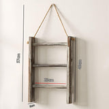 Maxbell Wood Towel Racks Hanging Ladder Hand Towel Rack for Farmhouse Hotel Bathroom coffee