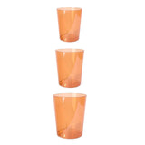 Maxbell Open Top Trash Can Kitchen Clear Rubbish Can for Restaurant Home Living Room S 6 L