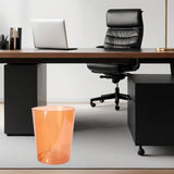 Maxbell Open Top Trash Can Kitchen Clear Rubbish Can for Restaurant Home Living Room L 10 L