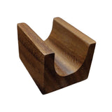 Maxbell Wooden Tacos Holder Multipurpose Divider Taco Platter for Counter Restaurant Single