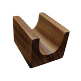 Maxbell Wooden Tacos Holder Multipurpose Divider Taco Platter for Counter Restaurant Single