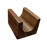 Maxbell Wooden Tacos Holder Multipurpose Divider Taco Platter for Counter Restaurant Single