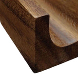 Maxbell Wooden Tacos Holder Multipurpose Divider Taco Platter for Counter Restaurant Single