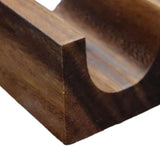 Maxbell Wooden Tacos Holder Multipurpose Divider Taco Platter for Counter Restaurant Double