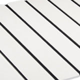 Maxbell Stone Bath Mat Compact Quick Drying Accessory for Entryway Countertop Indoor White