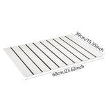 Maxbell Stone Bath Mat Compact Quick Drying Accessory for Entryway Countertop Indoor White