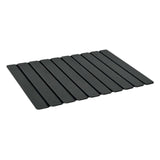 Maxbell Stone Bath Mat Compact Quick Drying Accessory for Entryway Countertop Indoor Black