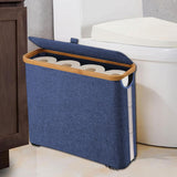 Maxbell Toilet Paper Organizer Bathroom Tissue Organizer Bin for RV Bathroom Cabinet