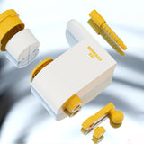 Maxbell Manual Ice Crusher Easy to Clean Ice Shaver Machine for Home Outdoor Camping