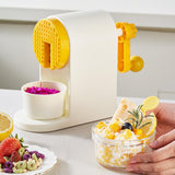 Maxbell Manual Ice Crusher Easy to Clean Ice Shaver Machine for Home Outdoor Camping