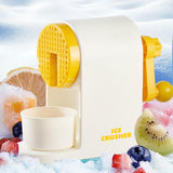 Maxbell Manual Ice Crusher Easy to Clean Ice Shaver Machine for Home Outdoor Camping