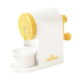 Maxbell Manual Ice Crusher Easy to Clean Ice Shaver Machine for Home Outdoor Camping