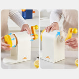 Maxbell Manual Ice Crusher Easy to Clean Ice Shaver Machine for Home Outdoor Camping