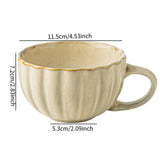 Maxbell Ceramic Mug Drinkware Gift Hot Drinks with Handle Decorative Creative Teacup