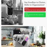 Maxbell Paper Cups and Lid Holder 3 in 1 Side Mount Bracket for Office Bridal Shower