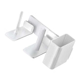 Maxbell Paper Cups and Lid Holder 3 in 1 Side Mount Bracket for Office Bridal Shower