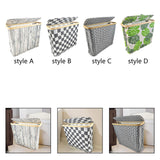 Maxbell Toilet Paper Basket Convenient Tissue Storage Basket for RV Cabinet Bathroom Style A