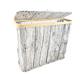 Maxbell Toilet Paper Basket Convenient Tissue Storage Basket for RV Cabinet Bathroom Style A