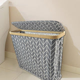 Maxbell Toilet Paper Basket Convenient Tissue Storage Basket for RV Cabinet Bathroom Style C