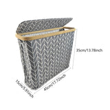 Maxbell Toilet Paper Basket Convenient Tissue Storage Basket for RV Cabinet Bathroom Style C