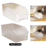 Maxbell Pantry Organizer Desktop Organizer Pantry Storage for Bedrooms Office Closet White L