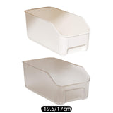 Maxbell Pantry Organizer Desktop Organizer Pantry Storage for Bedrooms Office Closet White L