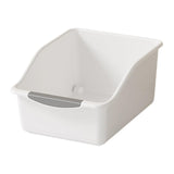 Maxbell Kitchen Cabinet Organizer Bin Versatile Container for Cabinet Office Kitchen Low White L