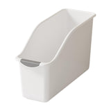 Maxbell Kitchen Cabinet Organizer Bin Versatile Container for Cabinet Office Kitchen High White S